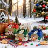 Christmas Goodie Boxes 24 Pieces Reusable Storage Containers Christmas Bakery Treat Box With Window For Pastries Biscuits Food