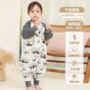 Bamboo Cotton Toddler Sleeping Bag With Detachable Sleeves Warm Winter Sleepwear Ages 1-3 A-Class Safety