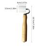 Flat Pressure Roller Wood Handle Wallpaper Roller Construction Tool Seam Rolling Tool Edge Seam Roller Enduring