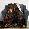 1pc Journey Ends Here Return Of The King Flannel Blanket - Soft Warm Throw for Home, Office, TravelL1347