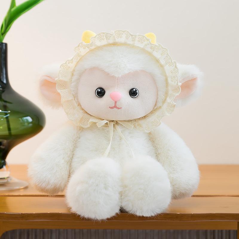 Cute Lamb Plush Sleeping Companion Doll