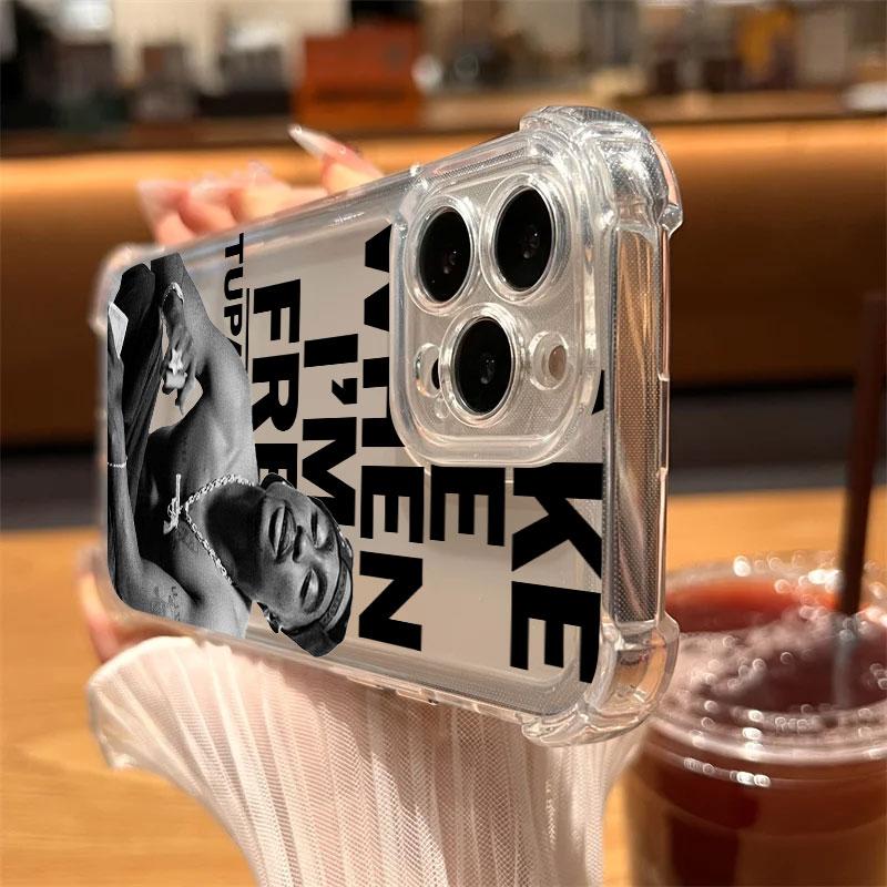 2PAC Tupac Rapper Phone Case For Samsung Galaxy A57 A56 A36 A37 A55 A54 A52 A35 A34 A17 A16 A15 A07 A06 A57 5G Soft Clear Cover