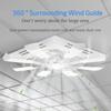 Windshield of Central Air Conditioning Deflector Prevent Blow Baffle Cover 360 Wind Direction Air Cooled Baffle for Home Office