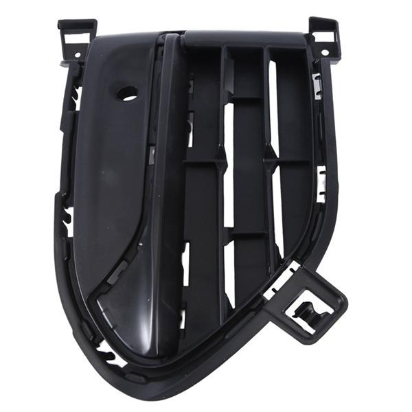 Front Left Black ABS Fog Light Grille Cover for Bao Bumper