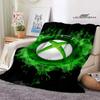 X-BOX LOGO printing blanket Flange Warm and beautiful blanket soft comfort bed blanket Home travel blanket birthday gift