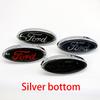 TRR600-14.5cm ABS Car Front Grille Rear Trunk Badge Emblem Replacement With Spring Stud For Ford Focus Mondeo Fusion F150 F250 Tuning