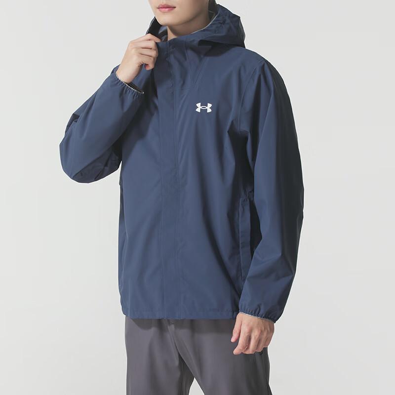 Under Armour Men s Woven Hooded Jacket L