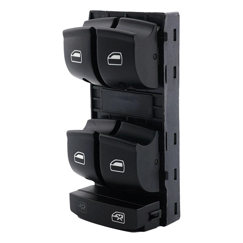 1Pcs For A3 8P Sportback A6 4F 4G C6 Q7 4L 4F0 959 851F High Quality Electric Power Panel Window Master Control Switch Button
