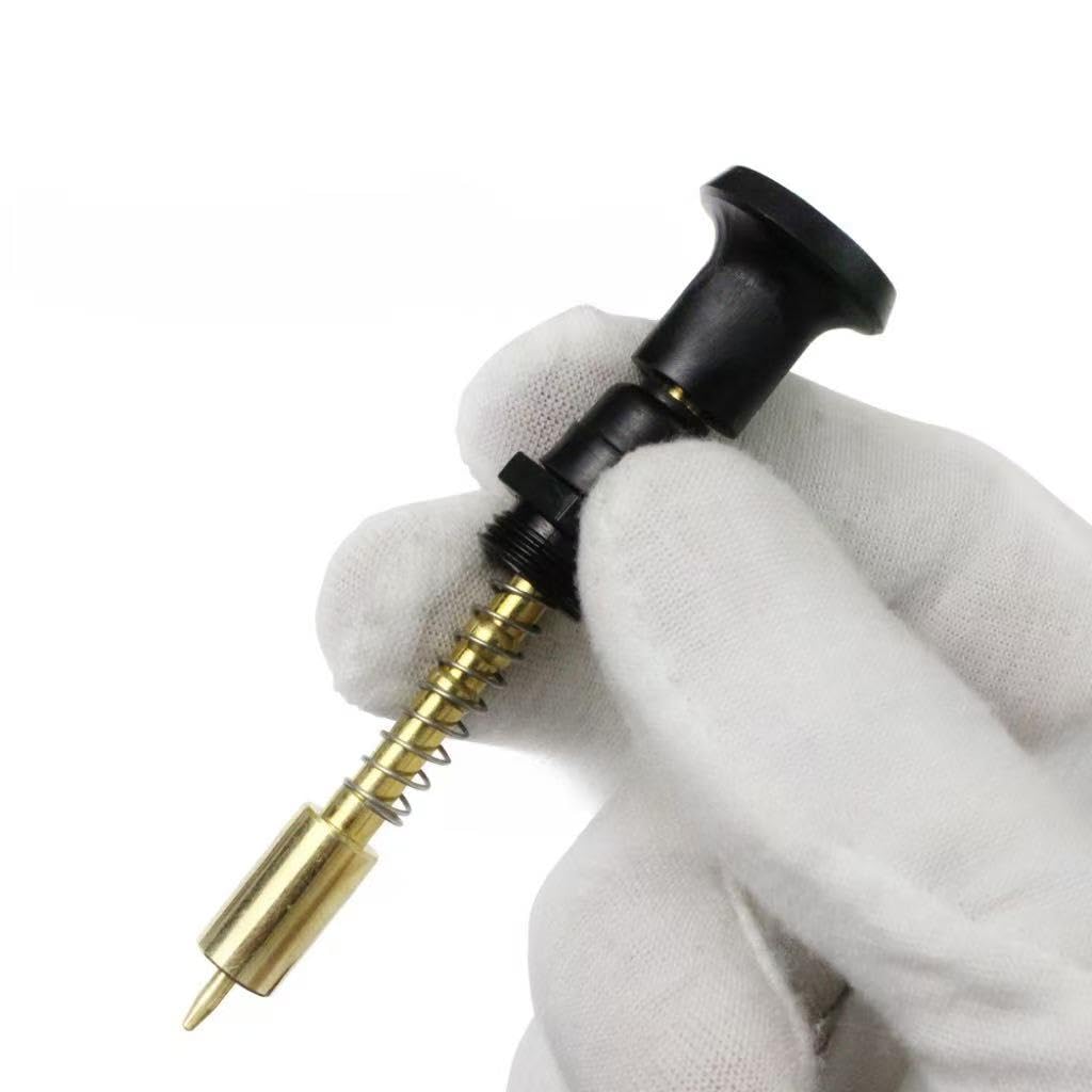 CRSHIP Carburetor Pull Choke Lever Knob Plunger, Compatible with GS125EN125 Motorcycle Mikini Carburetor Throttle Valve Assembly