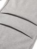 SOUNDSLIFE Tucked Jogger Sweat Pants Melange Gray