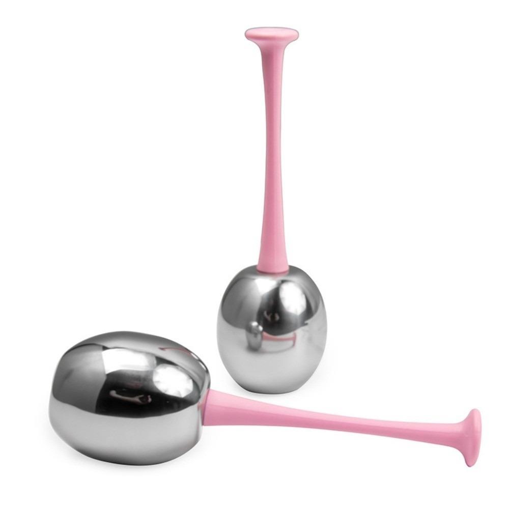 2pcs/set Narrow Pores Stainless Steel Eye Massage Sunlight Repair Face Cryo Ice Globes  Cooling SPA