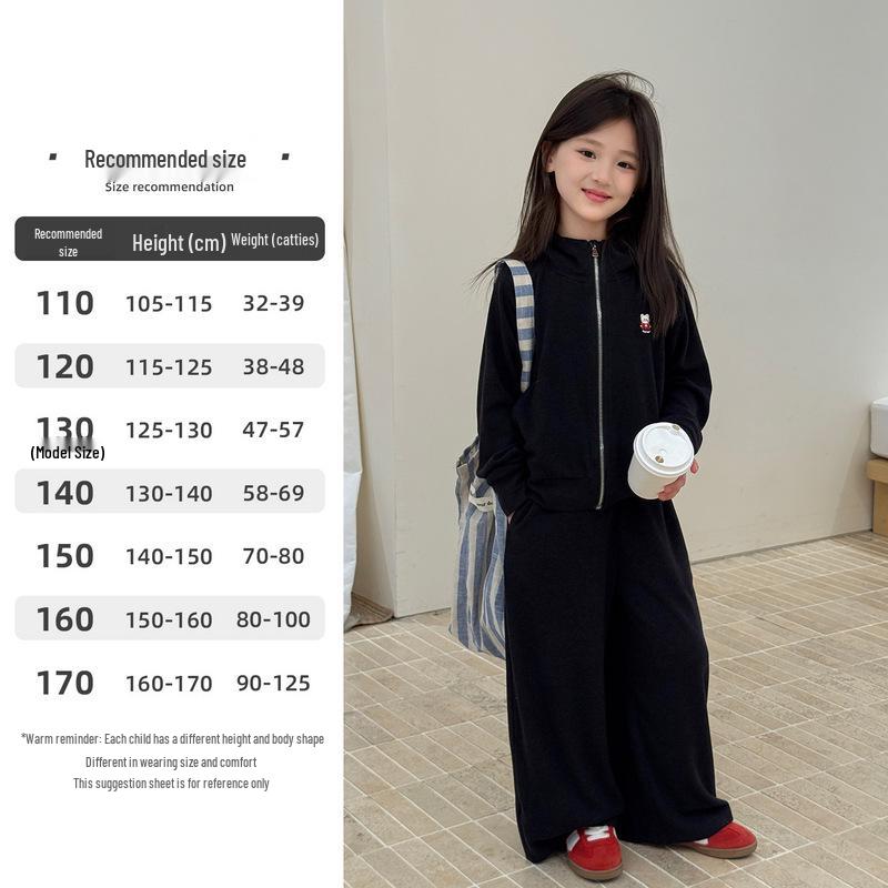 

Худи для девочек YOJIA на осень: Модная повседневная толстовка для маленьких девочек 2025 140 cm темно-серого