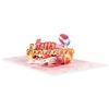 3D Popup Love Card with Envelope Valentines Birthday Anniversary Greeting Cards