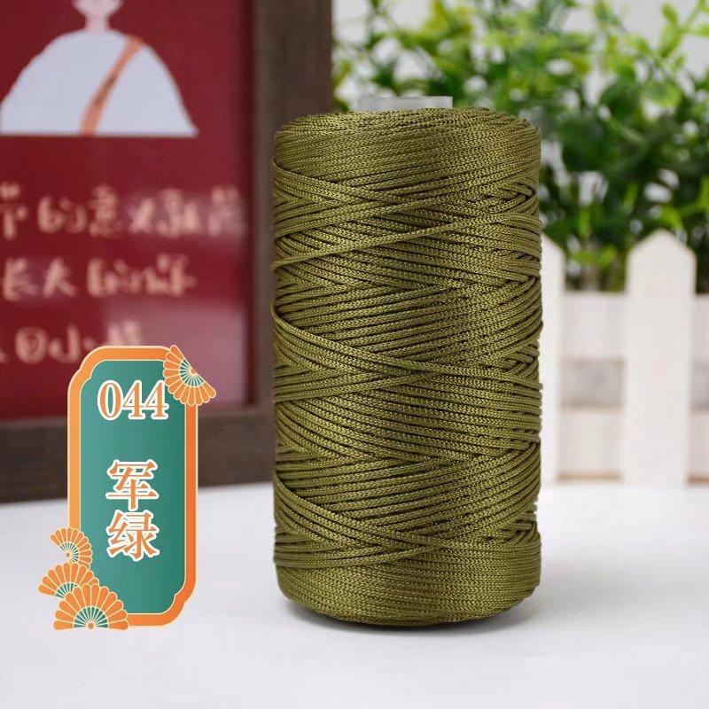 Mercerized Ice Hemp Thread 100G Shaft Medium And Thin Hollow Thread Sun Hat Shoes Crochet Hand-Woven Thread Full Free Shipping