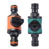Quick Connect Coupling Shut Off Valve ABS Flow Control Connector For Garden Hose Irrigation System Water Pipe