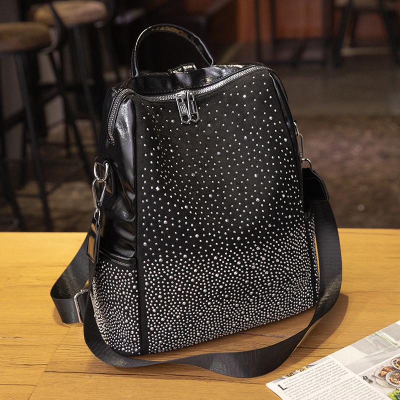 Large-capacity Fashionable and Personalized Backpack for Women, Single-shoulder Bag, Stylish Tote Bag