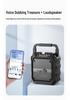 Outdoor Bluetooth Megaphone Speaker with Recording and Advertising Capabilities