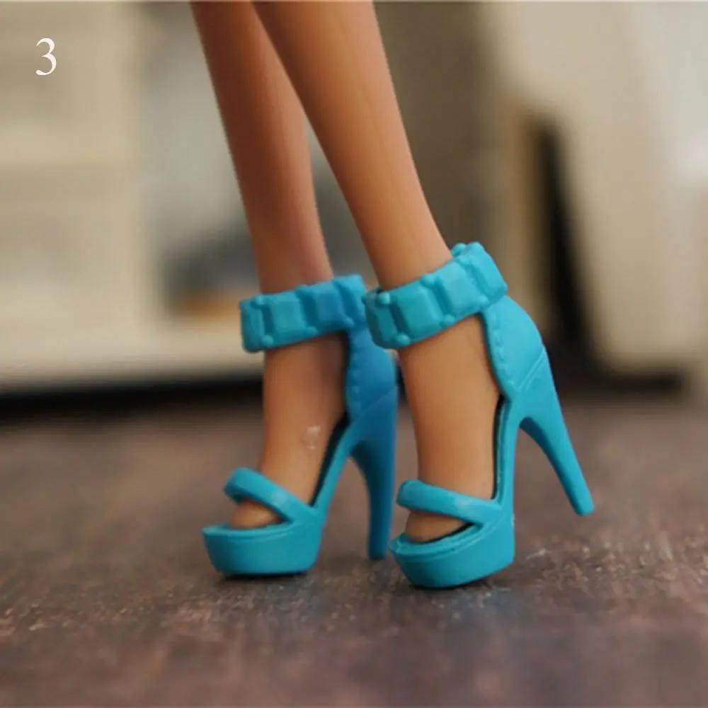 1/6 Doll Shoes Fashion High Heels Hollow Sandals Sneakers Long Knees Boots For Foot Length 2.2cm Female Dolls Accessories Toys