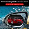 Rainproof Film Non-glare Hydrophobic Lightweight Anti-fog Film Adhesive Mirror Protective Film for Car