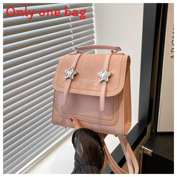 Streetwear Pu Material Small Backpack For Daily Use With Durable Stitching