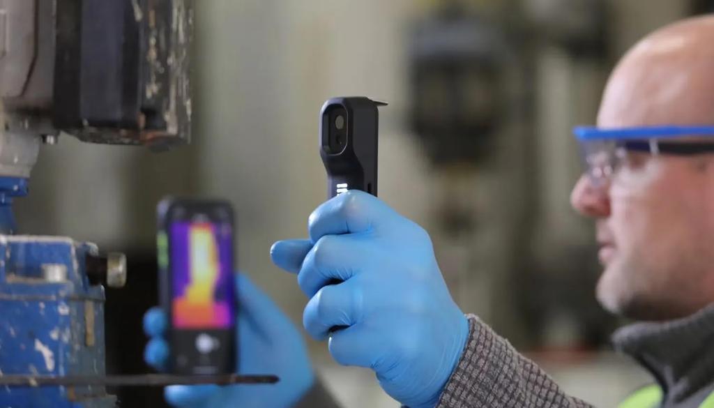 FLIR ONE Infrarød termografi kompatibel Opptil 2 års garanti Trådløs kommunikasjon Skykompatibel 4800 piksler Produsentdel [FLIR EDGE]