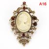  Cameo Vintage Brooches For Women Queen'S Cameo Beauty