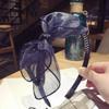 Lace Bowknot Headband 1920S Flapper Hairband Women Evening Party Hair Accessory