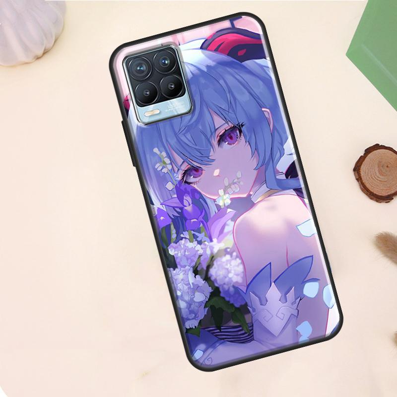 Genshin Impact GanYu Game Case For Realme C67 C71 C63 C61 C55 C51 C53 C35 C65 C75 11 12 13 14 Pro Plus GT6 GT7 15 Pro