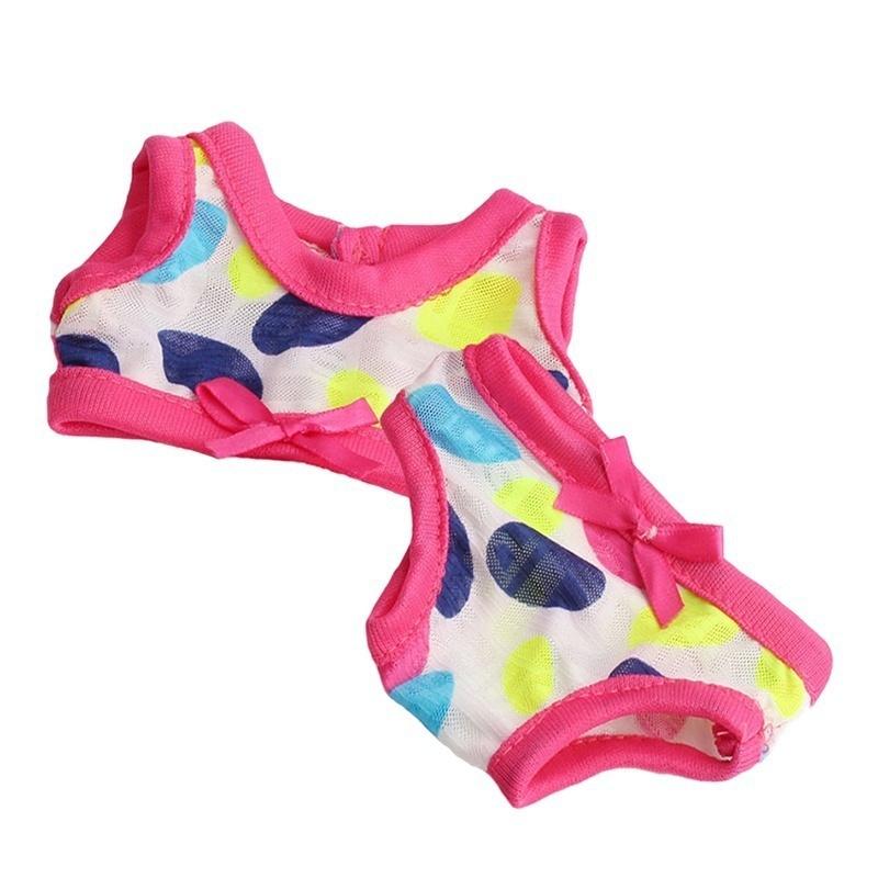 Summer Clothes Swimming Doll Clothes Swimwear Bathing Suit Bikini Fit 18 Inch Girl Doll Clothes