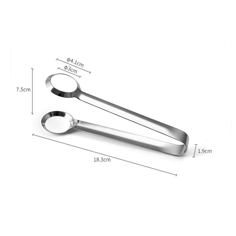 1 Piece Multifunction Egg Tong Stainless Steel Egg Tong Non-slip Boiled Egg Clip Food Salad Tong Kitchen Supplie Cooking Tool