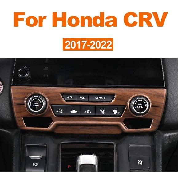 For Honda CRV CR-V 5th 2017 2018 2019 2020 2021 2022 ABS Car Air Conditioning Control Knob Panel Trim Cover Interior Accessories