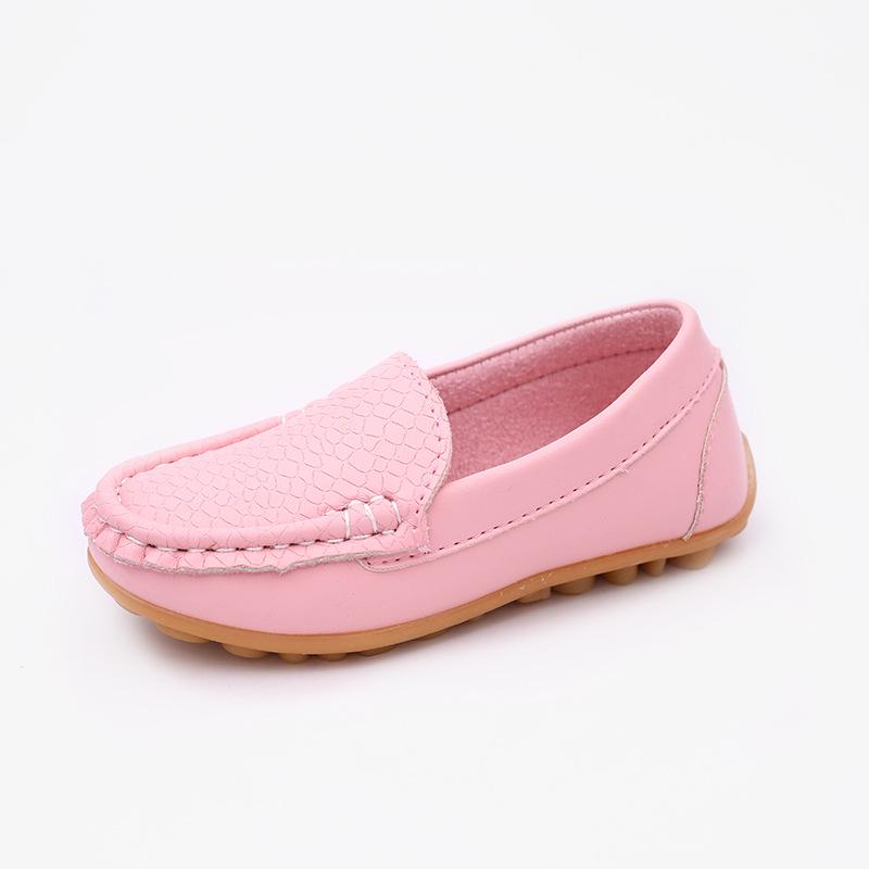 Kids Macaron Color Soft Sole Bean Shoes - Versatile, Casual First Walker for Boys and Girls 21
