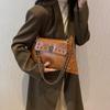 Hot Sale Retro Underarm Bag Women's Niche Fashion One Shoulder Crossbody Women's Bag Chain Rivet Bag Underarm Bag
