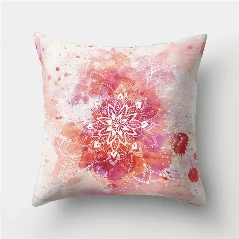 1 Mandala Chinese Decorative Pillow Polyester Bag Home Decoration Living Room Sofa Decorative Pillow 40508