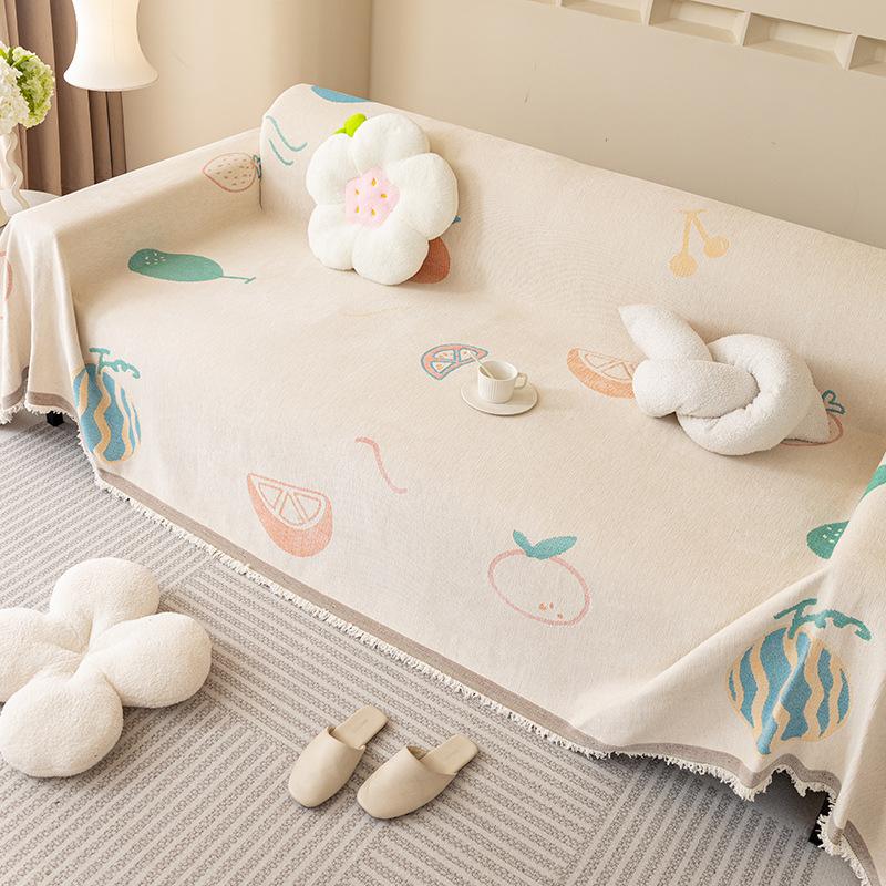 

Креативный стиль Ins, милый диван-полотенце, чехол для дивана из синели, универсальный универсальный чехол, чехол для дивана, не царапающий ткань 180*130cm