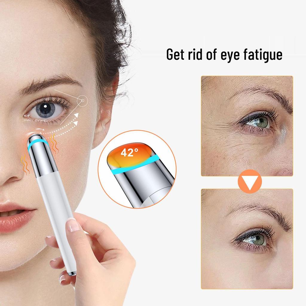 Elektrischer Augenmassagegerät mit Wärmekompression zur Entfernung von Augenringen und Schwellungen