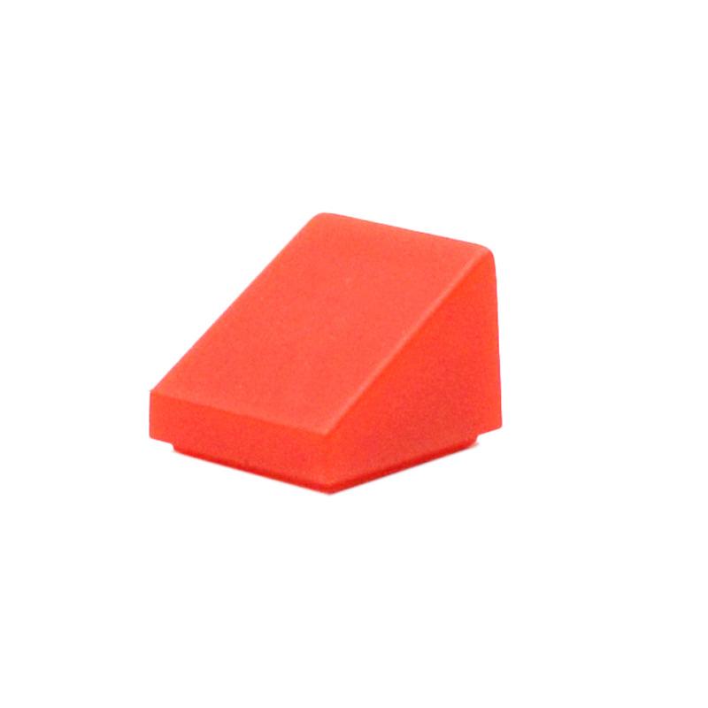 100pcs DIY Building Blocks Figure Smooth Bevel Bricks 1x1 Educational Creative Size Compatible With 54200 Toys for Children