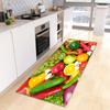 Fruits Kitchen Carpets Home Floor Mat Strawberry 3D Print Rug Door Mats Anti-Slip Welcome Indoor Doormat Carpet for Living Room