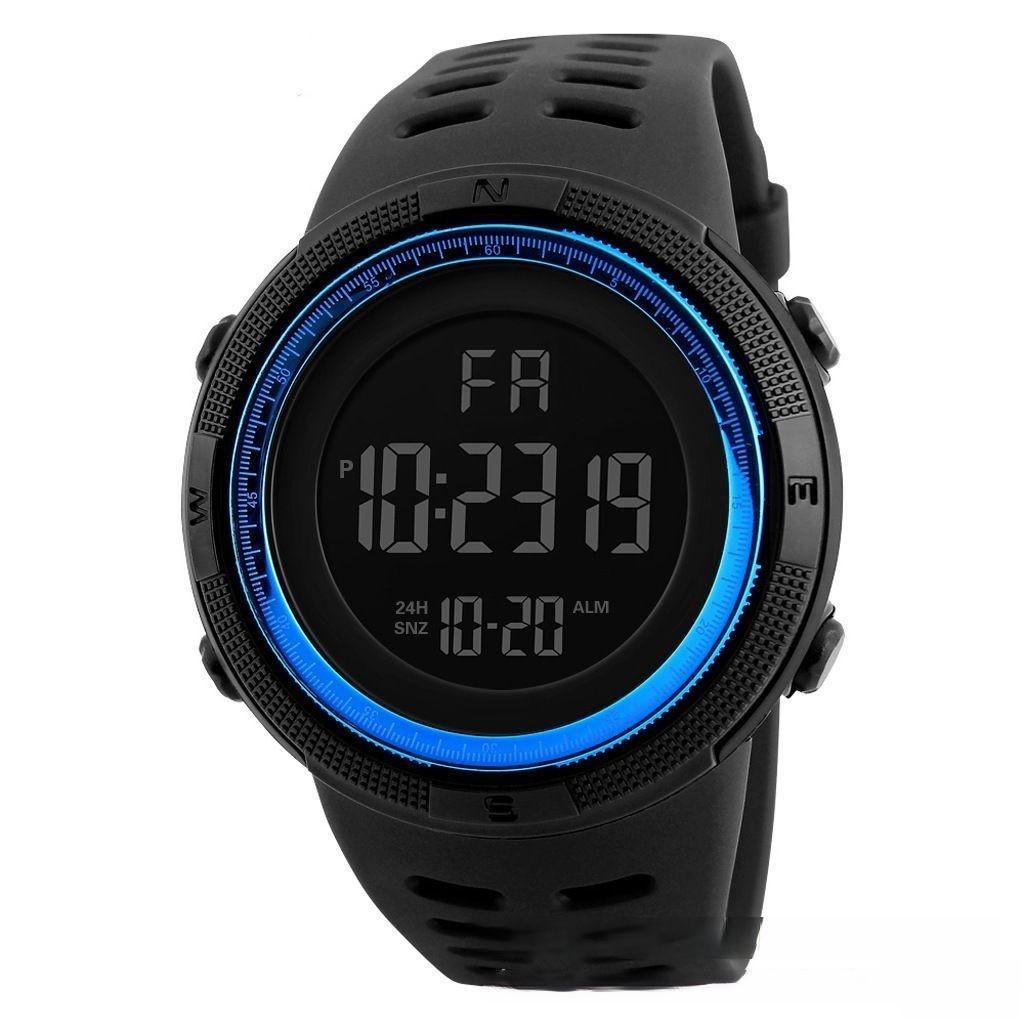 C26 Men s Digital Electronic Watch Sports Glow 49mm Large Dial Student Outdoor Adventure Trend Multifunctional Watches