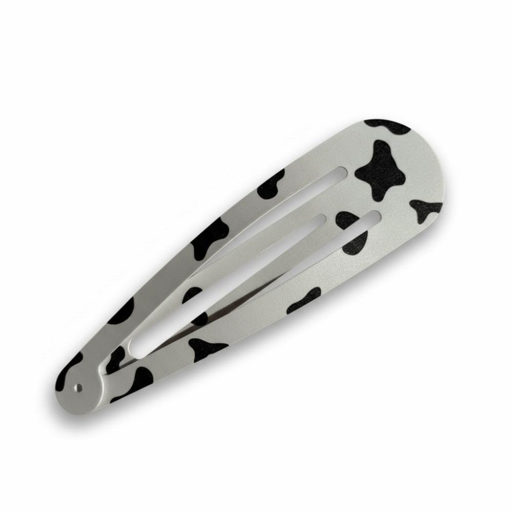 

Funny Extra-large Hair Clips Polka Dot 3D Printed Curtain Clip Kawaii Style Strawberry Pattern Creative Side Clip