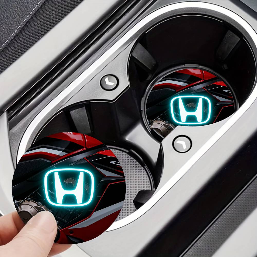 AAADC1 For Honda New Car Cup Holder Anti-Slip Silicone 7cm Insert Coaster Mat Universal Car Accessories Black Fit Most Cars