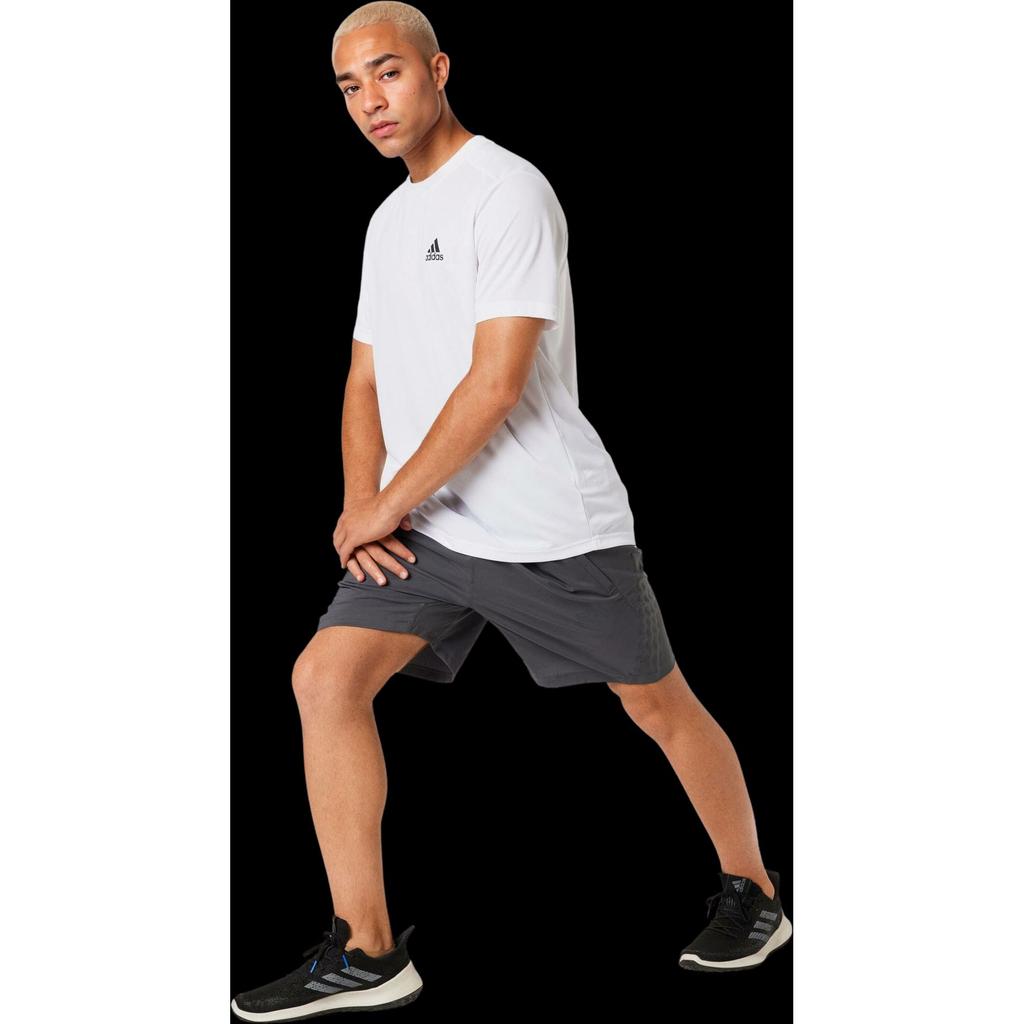 Adidas Letter Print Casual Short Sleeve T-Shirt Men Tops White GM5509