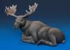 Mantis Miniatures 1/35 Scale Animal Series Animal Set 31 Moose Resin Kit Man35111