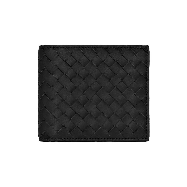 

Bottega Veneta Короткий плетений гаманець зі слотами для карток Чоловічий гаманець Чорний 113993V46511000 Box(Basic Set+Box)