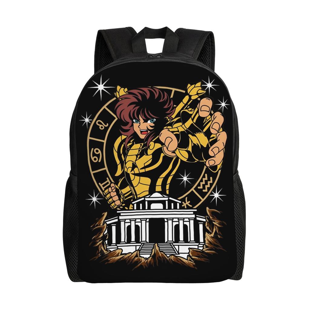 Saint Seiyas Travel Backpack Women Men School Computer Bookbag Mythic College Student Daypack Bags