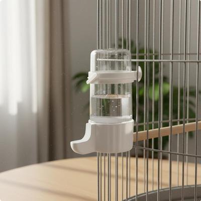 Automatische Vogelwaterdispenser Eenvoudige Installatie Hangende Voederbak Grote Capaciteit Huisdierbenodigdheid voor