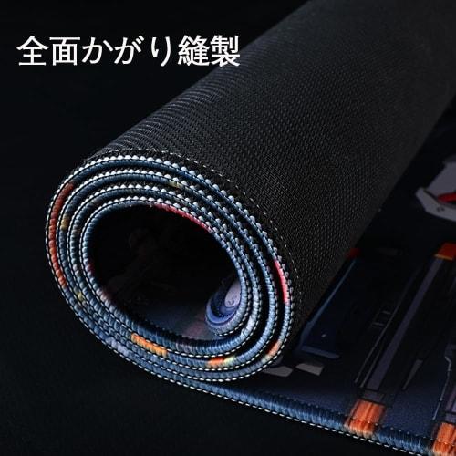 2mm Thick Rubber Play Mat for Card Games, Non-Slip, Easy To Roll Up, 60*35cm, Single Player, Includes Waterproof Storage Bag
