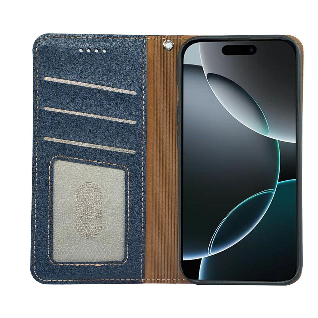 Huawei Honor Play 10 Lychee Pattern Anti-RFID Magnetic Leather Flip Case
