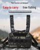Tactical Multi-Functional Chest Vest Bag with Molle Expansion for Fishing and Workwear