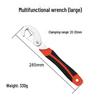 Adjustable Universal Pipe Clamp Wrench – Large and Small Opening Tool